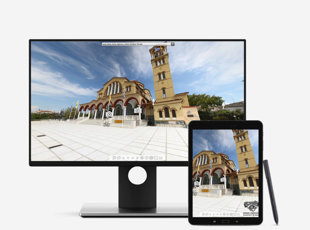 Virtual Tour to the Historic Center of Larissa